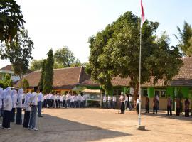 Upacara Bendera Bersama Bapak Kapolsek Wongsorejo